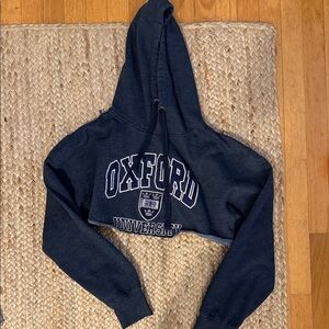 Navy Blue Women's Oxford Sweater
